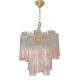 Paire of chandeliers en verre de Murano
