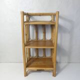 rattan bedside table