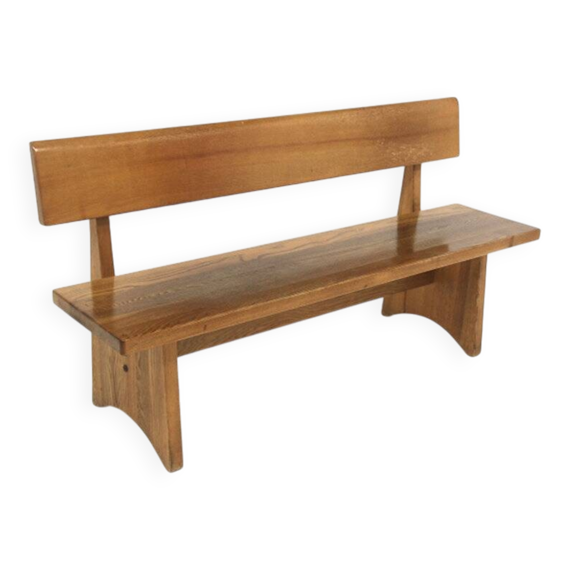 Scandinavian oak bench, Sweden, 1960