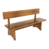 Scandinavian oak bench, Sweden, 1960