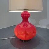 Glass floor lamp by Peil & Putzler, 1970s