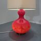 Glass floor lamp by Peil & Putzler, 1970s