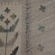 Tapis Kilim en laine kaki gris, style scandinave, tissé à plat et fait main