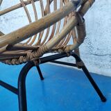 Rattan armchair 1960