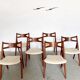 Lot de 6 chaises CH26 par Hans Wegner