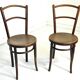 Pair of chairs Bistro Kohn, Austria 1900.