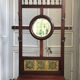 Entrance cloakroom with english coat rack art nouveau