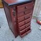 High chest of drawers chalet style