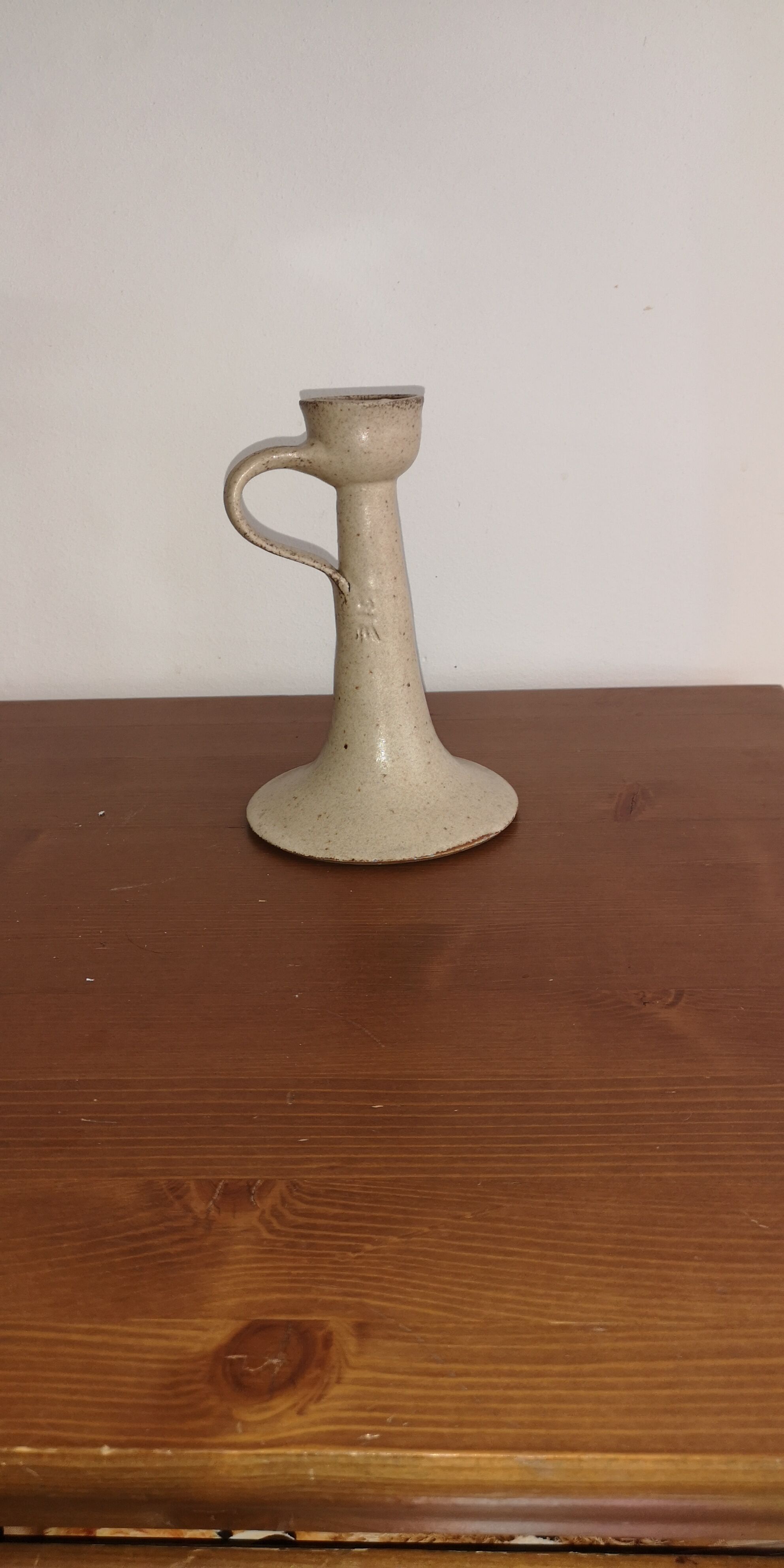 Vintage ceramic candlestick