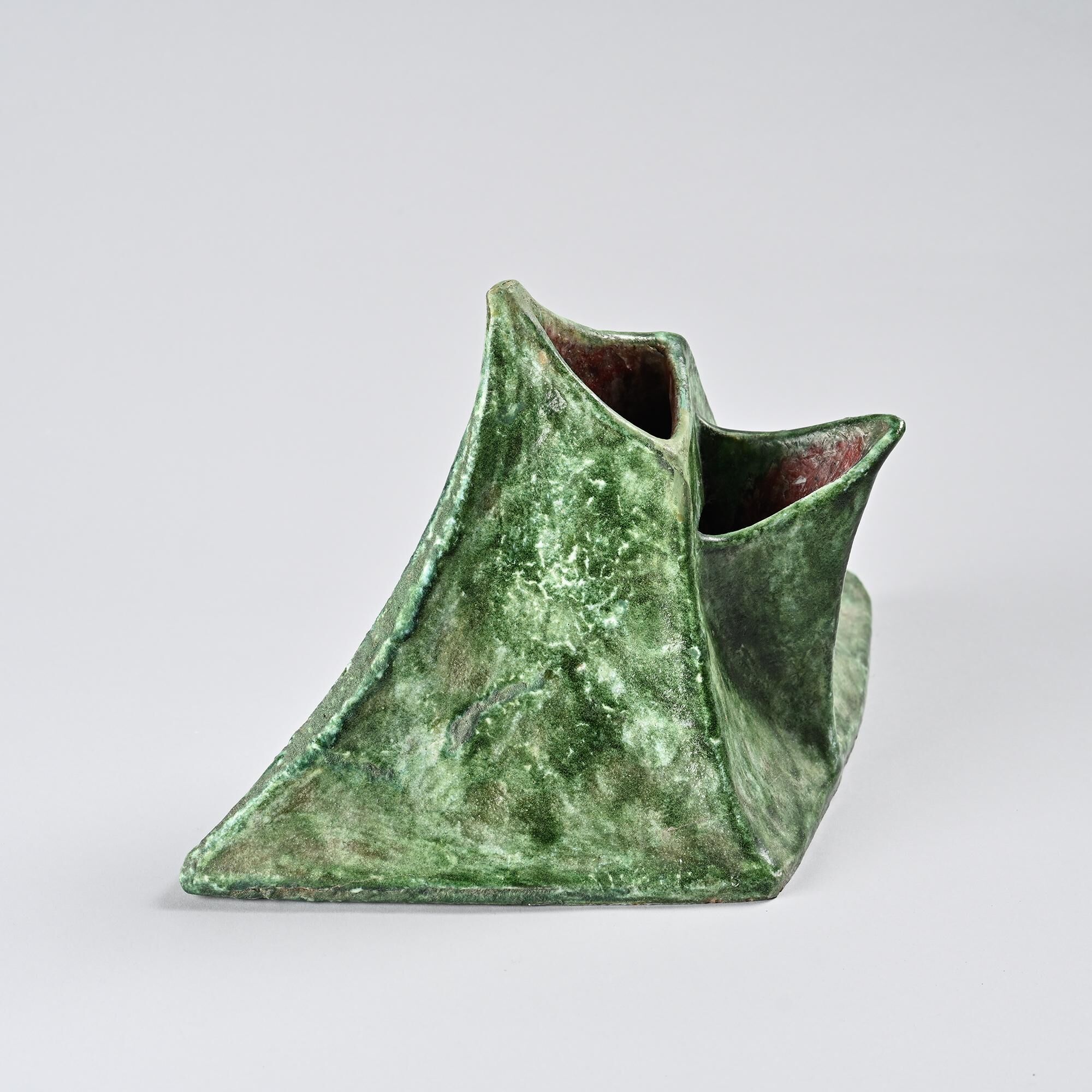 Ceramic vase by Béatrice Cenci, Italy, circa 1960.