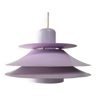 Plafonnier danois du milieu du siècle des années 1960 dans le style de Louis Poulsen