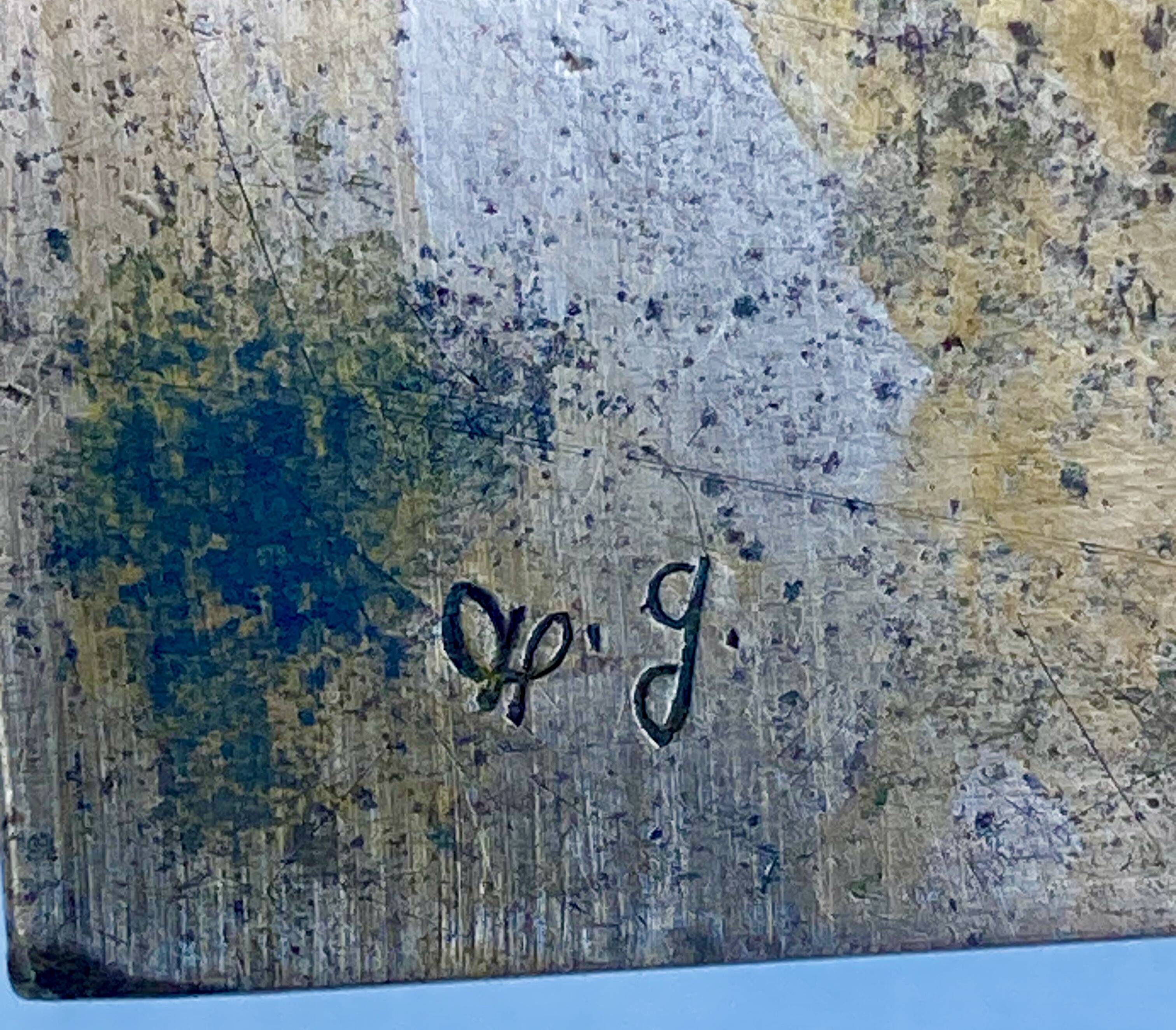 Bronze paperweight sculpture signed Monique Gerber