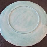 Jules Vieillard à Bordeaux - Important plat - en faience fine à décor d'émaux cloisonnés - XIXème