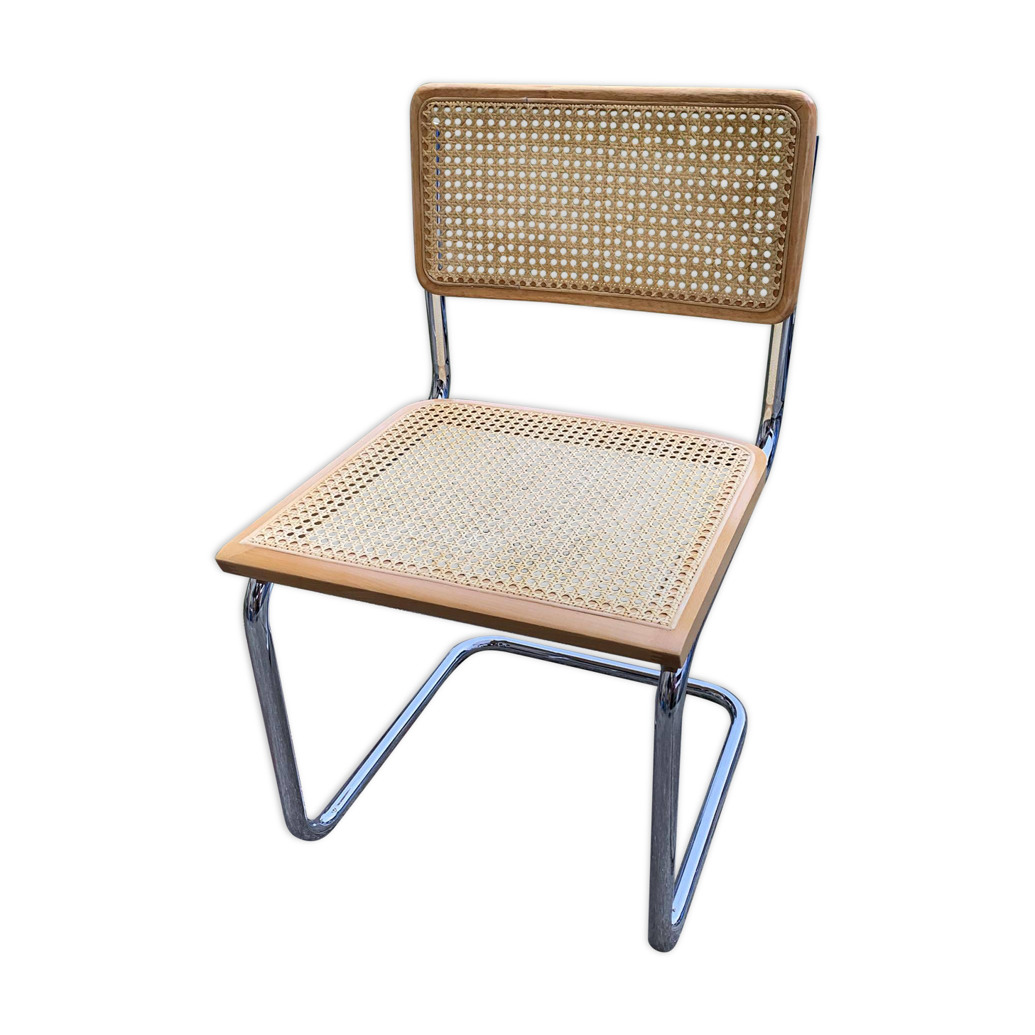 6 Mid-Century Modern Italian Marcel Breuer B32 Cesca Chairs