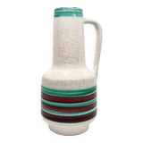 Ceramic vase with handle VEB Haldensleben, Germany, 1970s