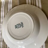 Mismatched ironstone plates