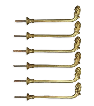 Lot de 6 embrasses style Louis XV