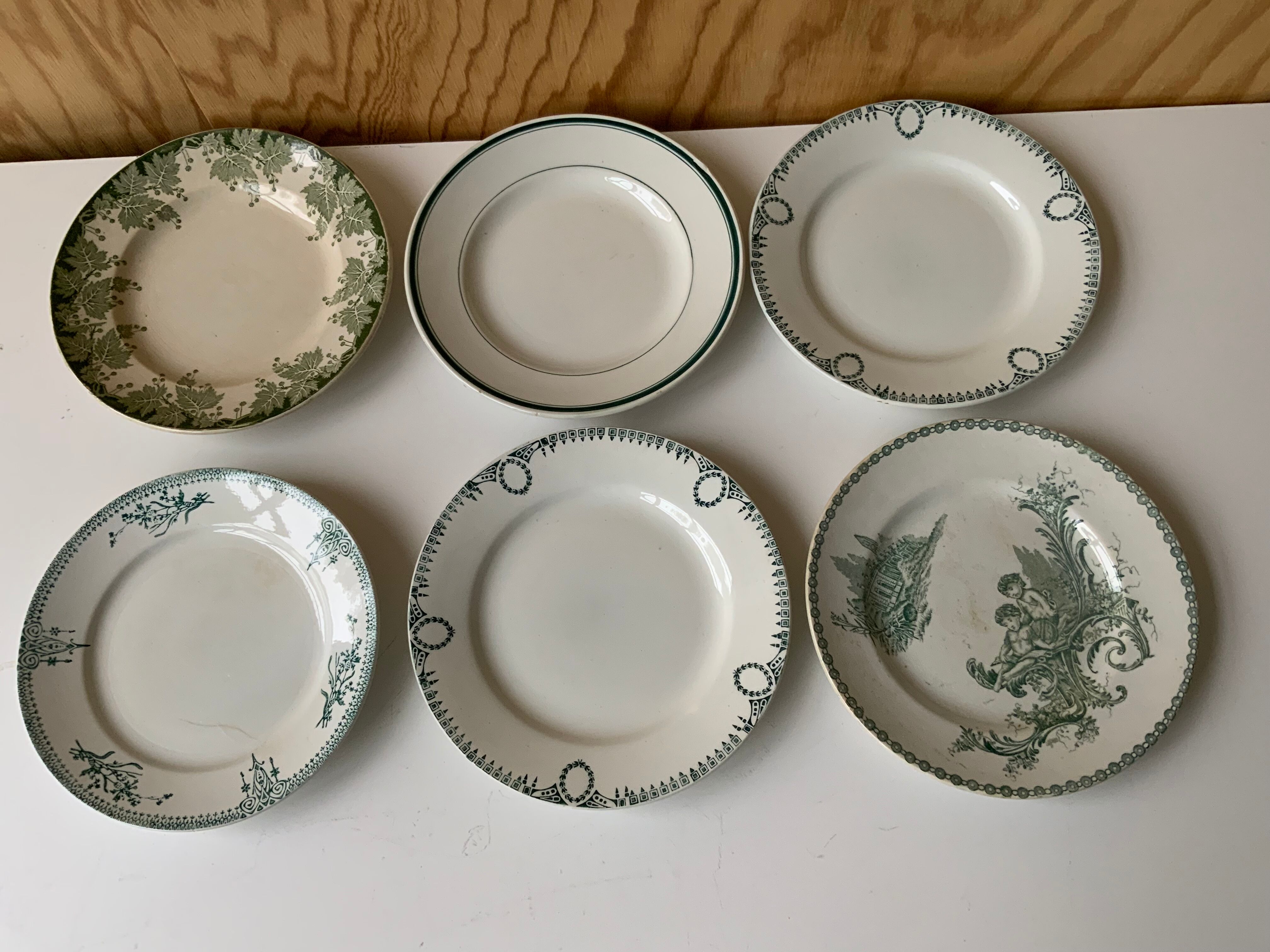 Assiettes Terre de Fer