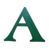 Letter to sign A green