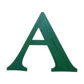 Letter to sign A green