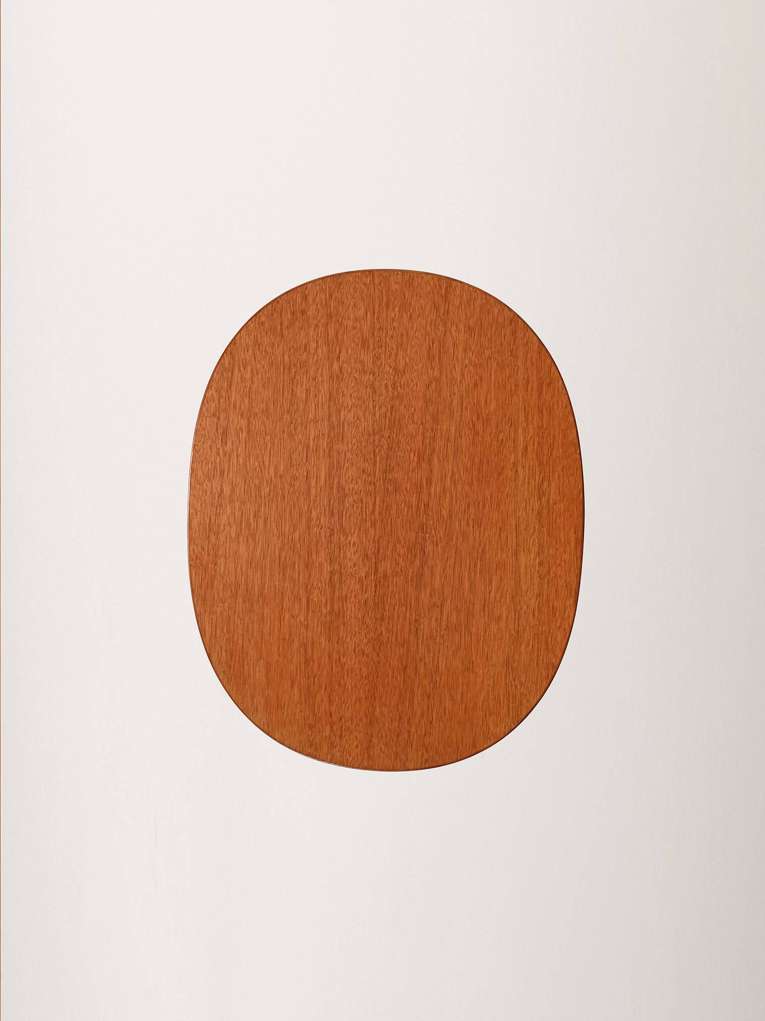 Table basse en teck "Ovalen" par Carl Malmsten
