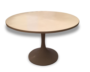 Table ronde pied tulipe