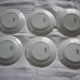 6 plates flat luneville model yveline