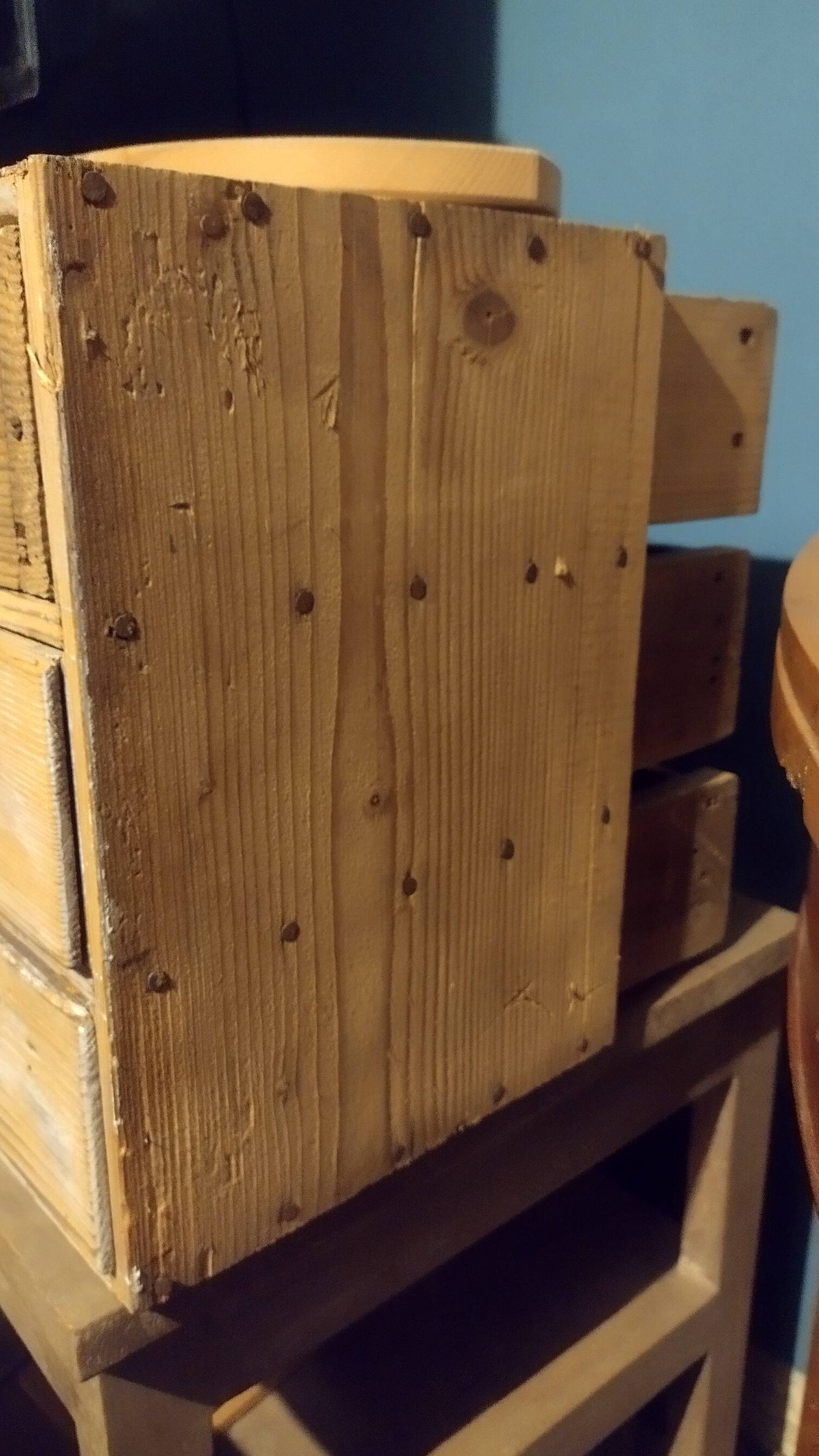 Meuble de métier sablé