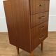 Commode chiffonnier scandinave 4 tiroirs