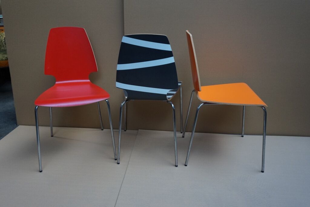 Set  of three vintage chairs