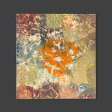 Composition, Oil on Plate, 49 x 52 cm