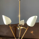 Rare Lustre Vintage des années 60, dans l’esprit Stilnovo / Maison Arlus.