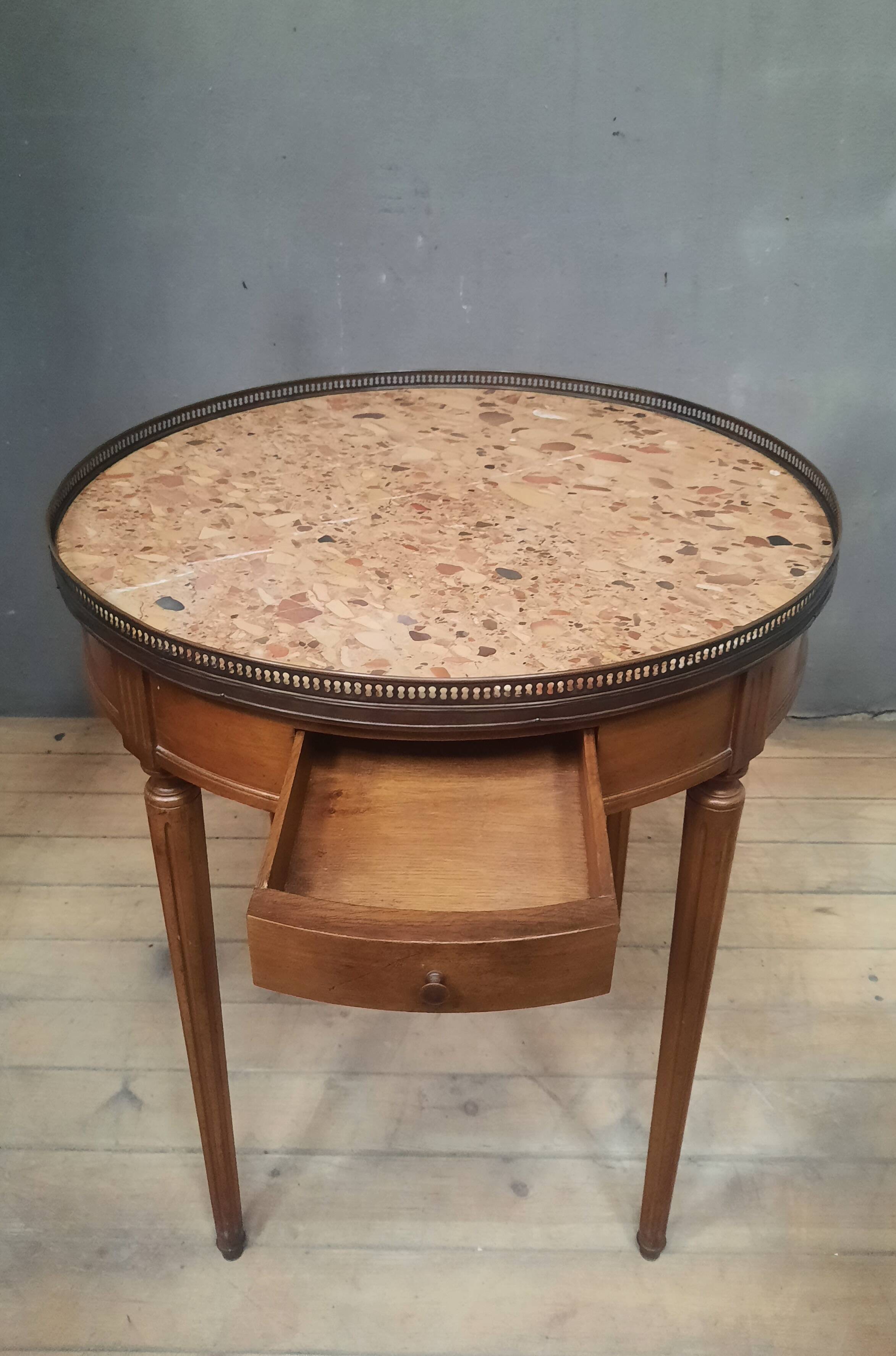 Louis XVI style hot water bottle table