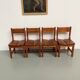 Dining table and 4 chairs, mountain furniture from the 1960s.