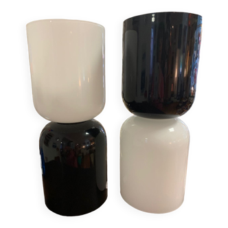 Paire de lampe de table vintage des années 90