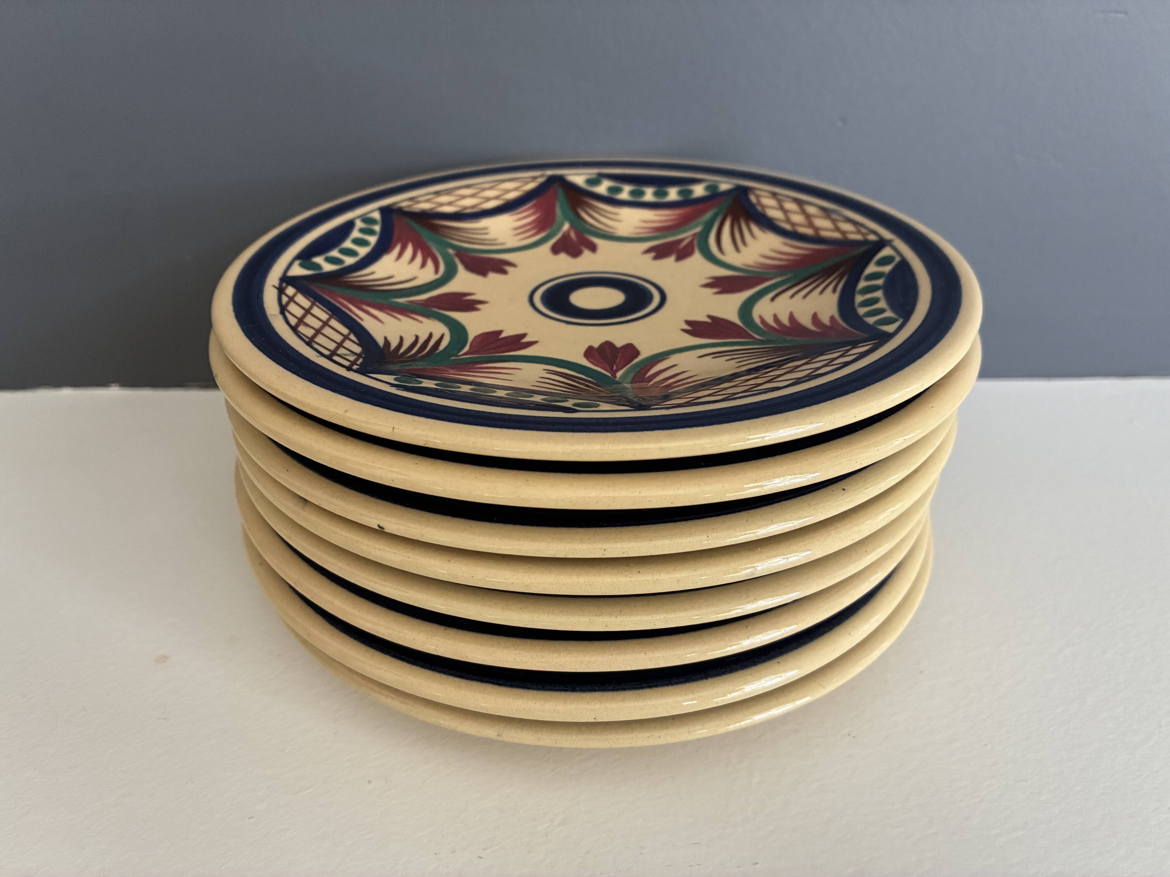 8 dessert plates Keraluc