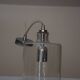 Glass hanging light