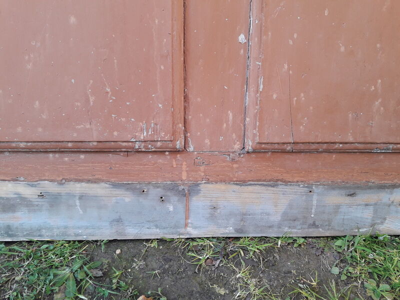 Door 231,5x94,5cm of communication formerly landing