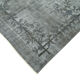 Handmade rustic anatolian 1980s 158 cm x 270 cm grey rug