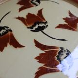 Badonviller Model Tulips Pie Dish