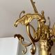 Solid brass coat rack