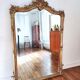 Large gilded mirror louis XV rockery  142x99cm
