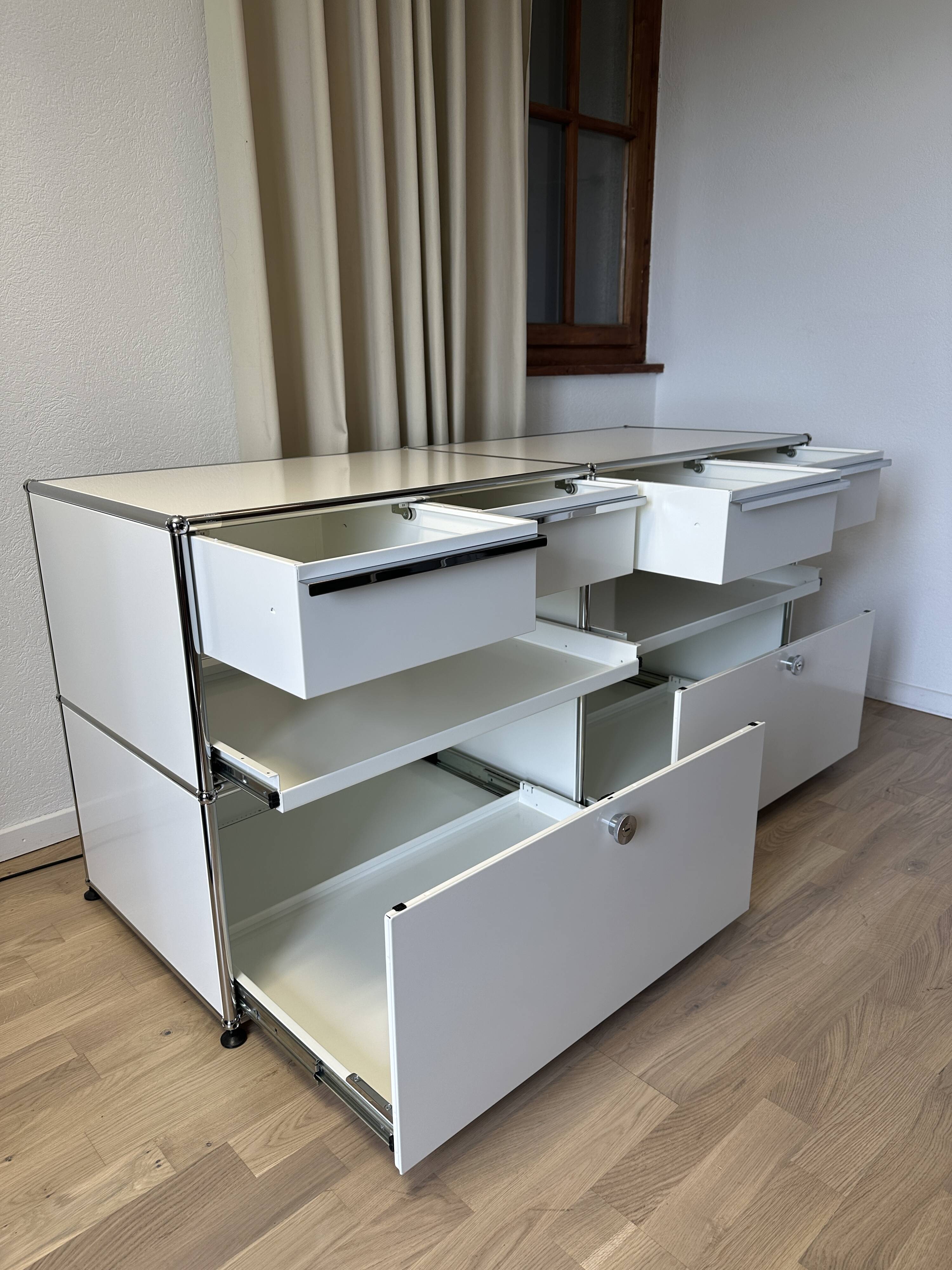 USM Haller Commode in Pure White