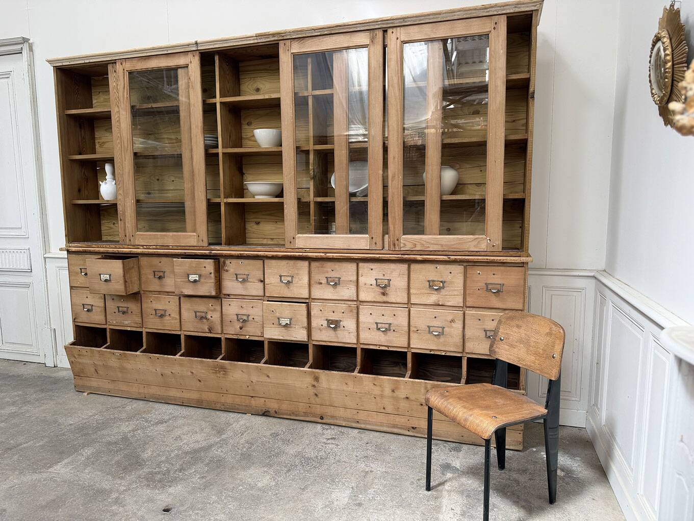Showcase library workshop furniture 1940