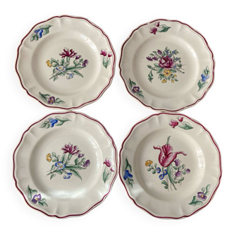 4 digoin sarreguemines cambet plates