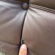 100% authentic Ligne Roset Togo 3-seater in chocolate brown original leather.