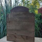 Wooden wall shelf