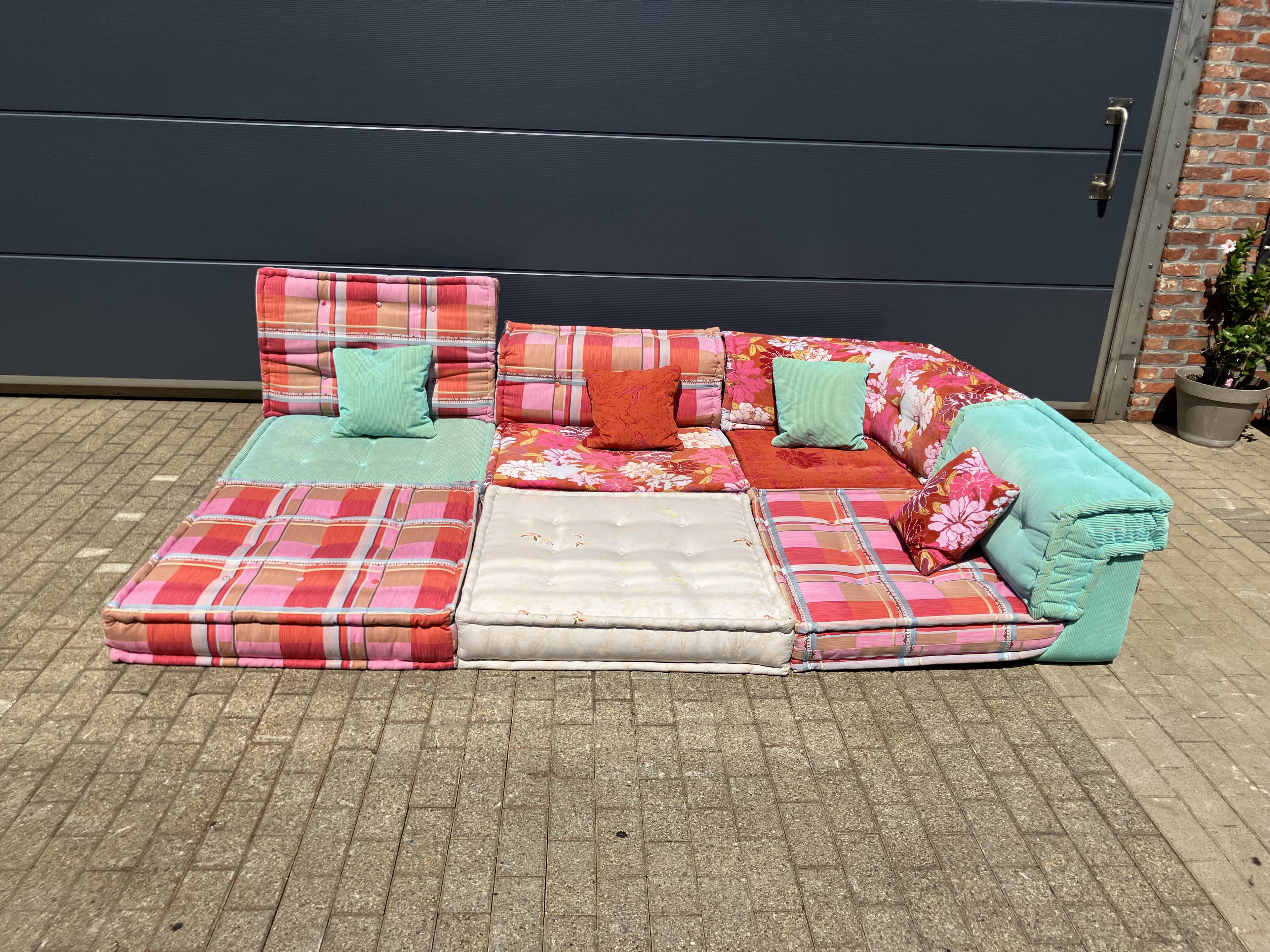 Roche bobois mah jong kenzo takada 10 elements in topstaat!!