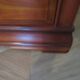 Cherrywood chest of drawers with ogee – 4 drawers – 80s – Louis Philippe style
