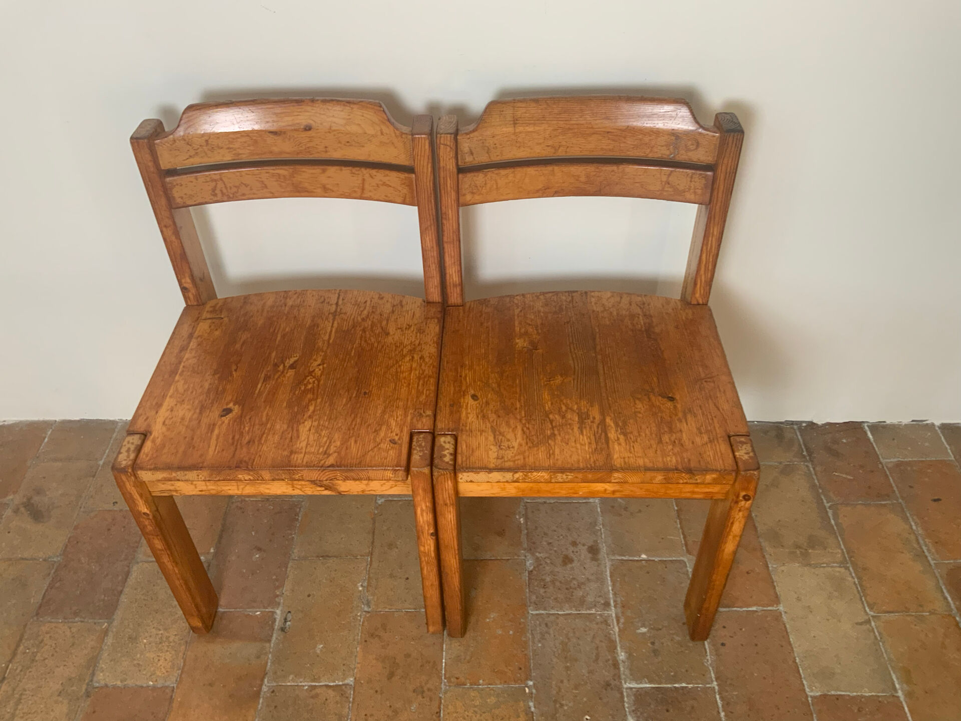 Mid-century pair of chairs